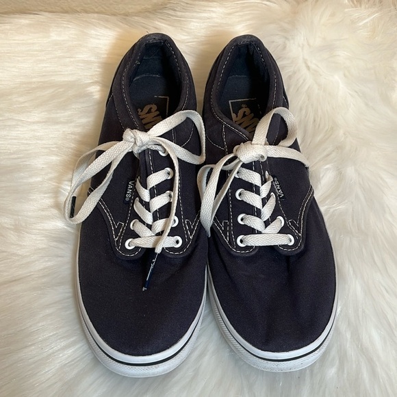 Vans Blue Lace Sneakers - Picture 1 of 10